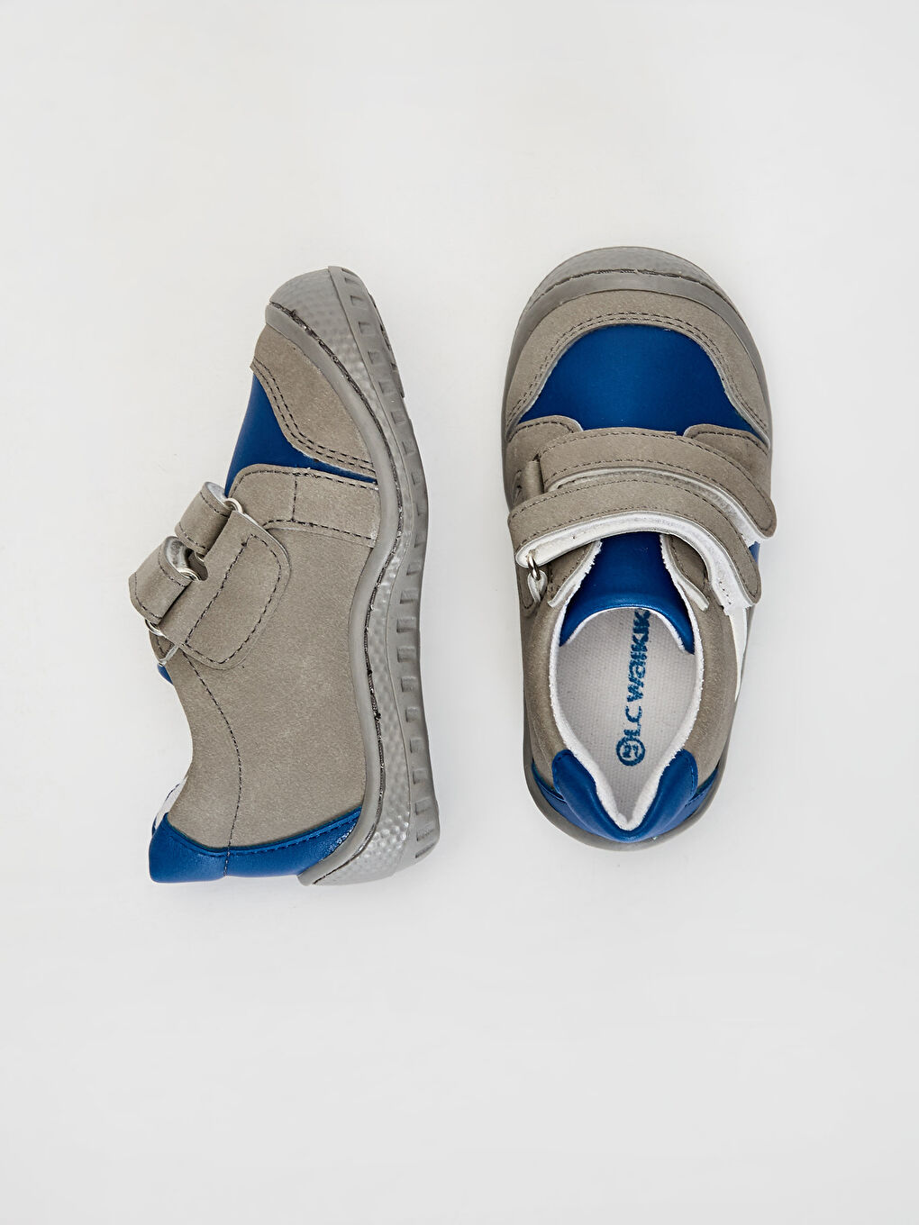Baby Boy GREY Pre-Walker Shoes-1