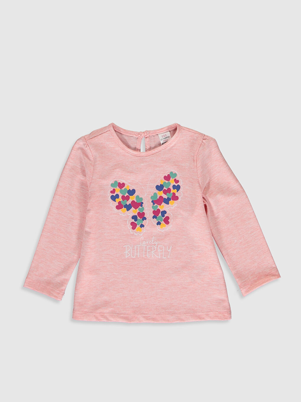 Pembe Kız Bebek Baskılı Tişört