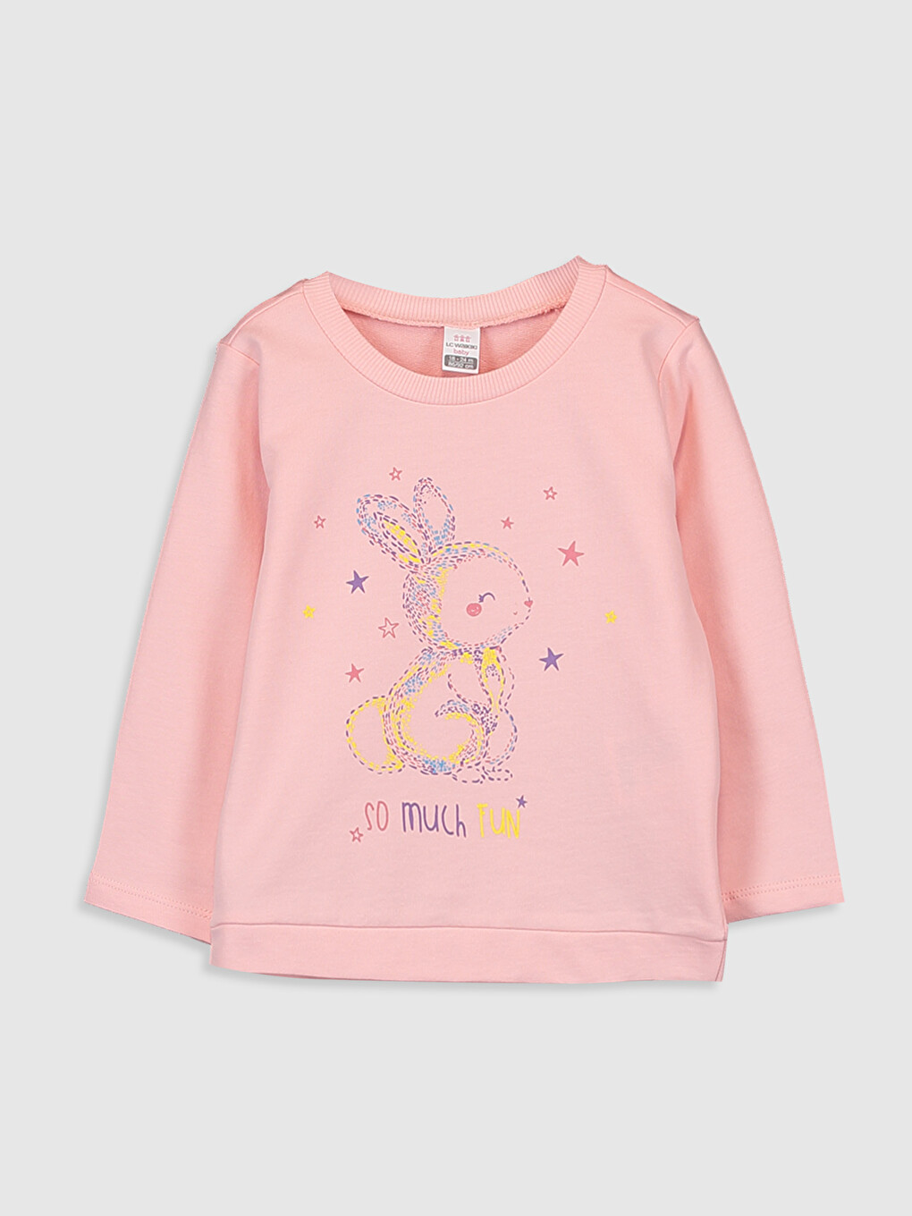 Sweat-shirt Rose Bébé Fille