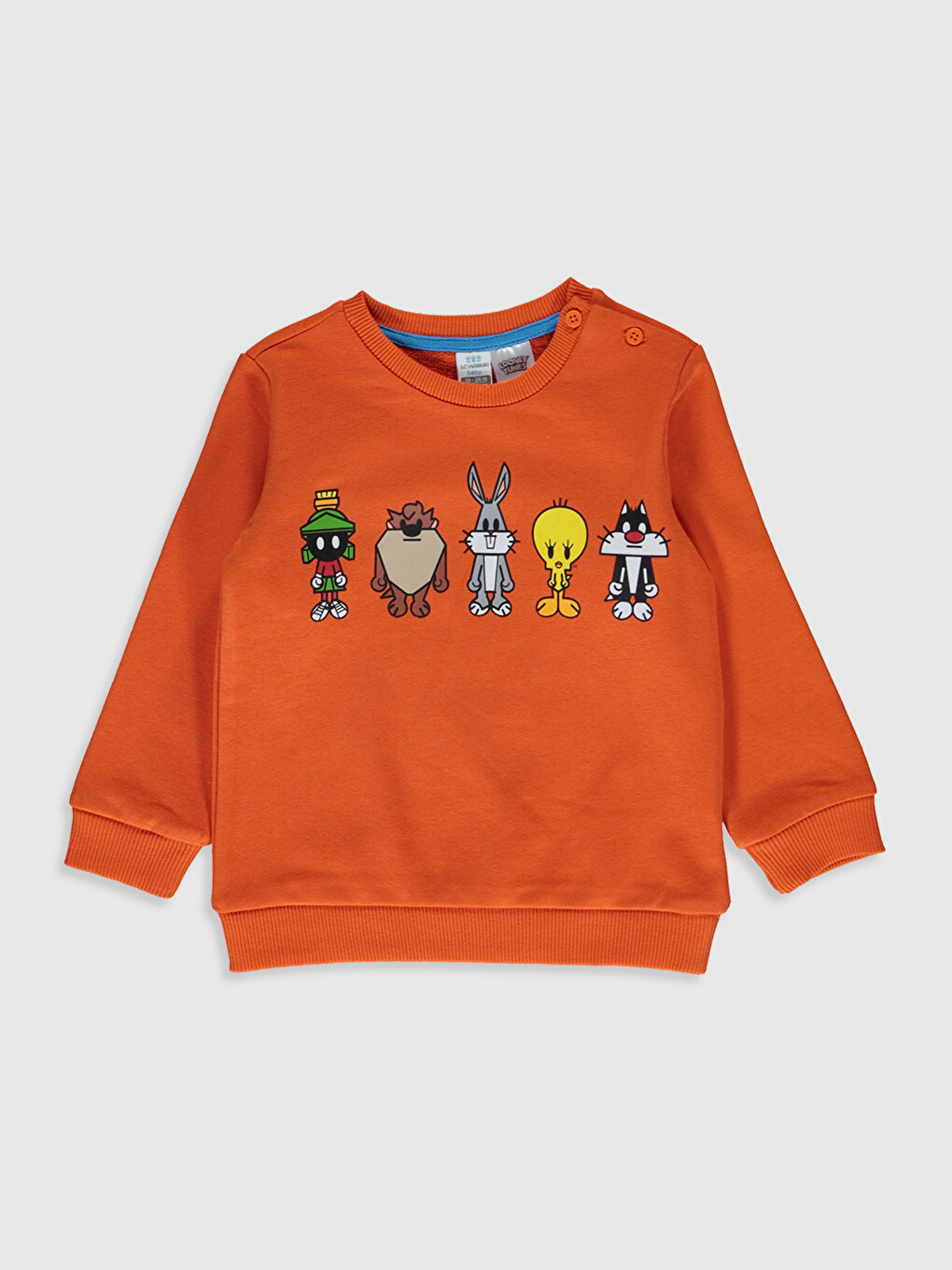 Sweat-shirt Orange Bébé garçon 