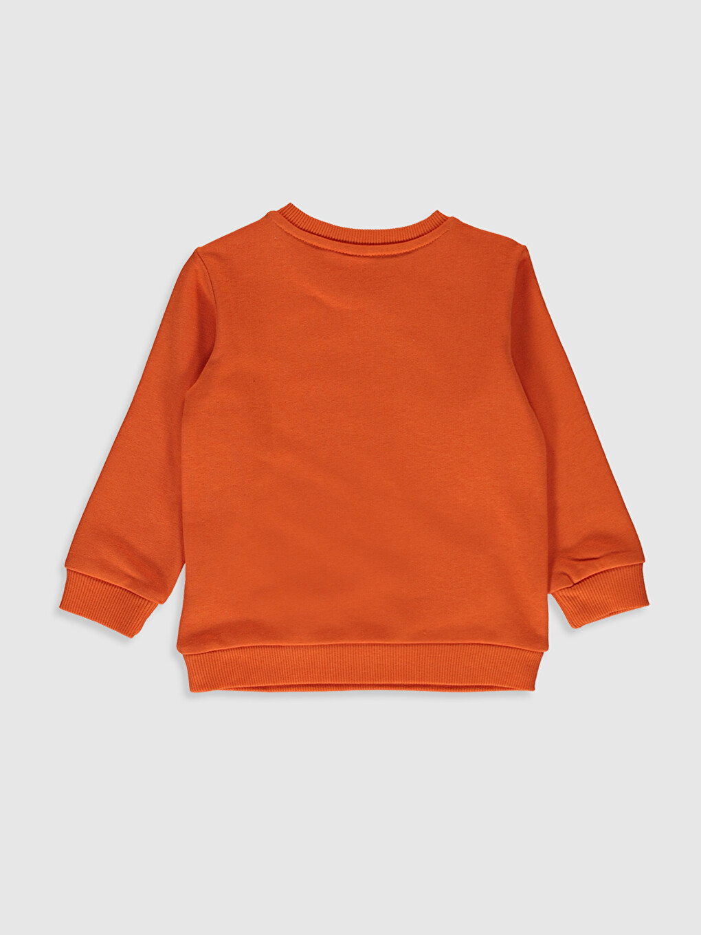 Sweat-shirt Orange Bébé garçon -1