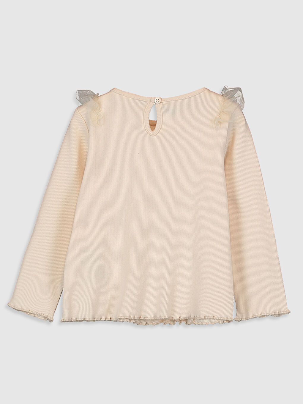 Bej Ten Rengi Tişört-1