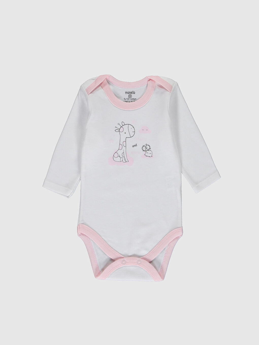 Pembe Monello Hastane Çıkış Seti-3