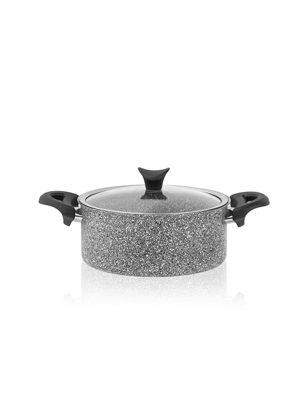 Ensemble poêle et casserole GRIS