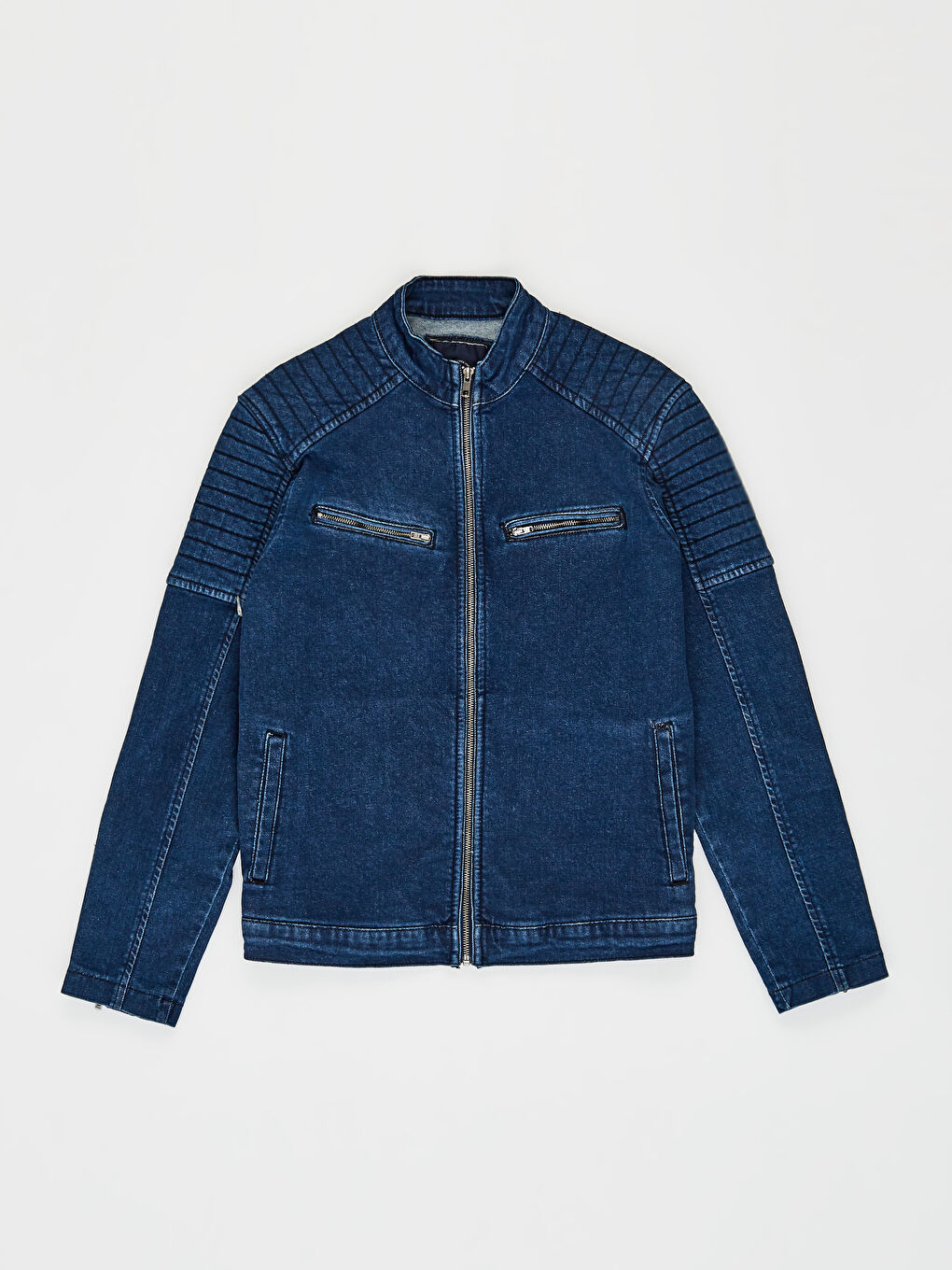 LCW Jeans جاكيت جينز رجالي بقصة عادية -0S0285Z8-H45