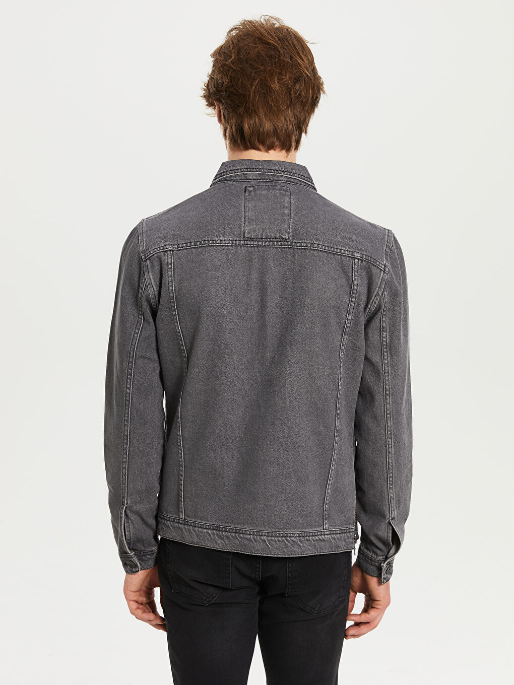 Regular Fit Jean Jacket-2