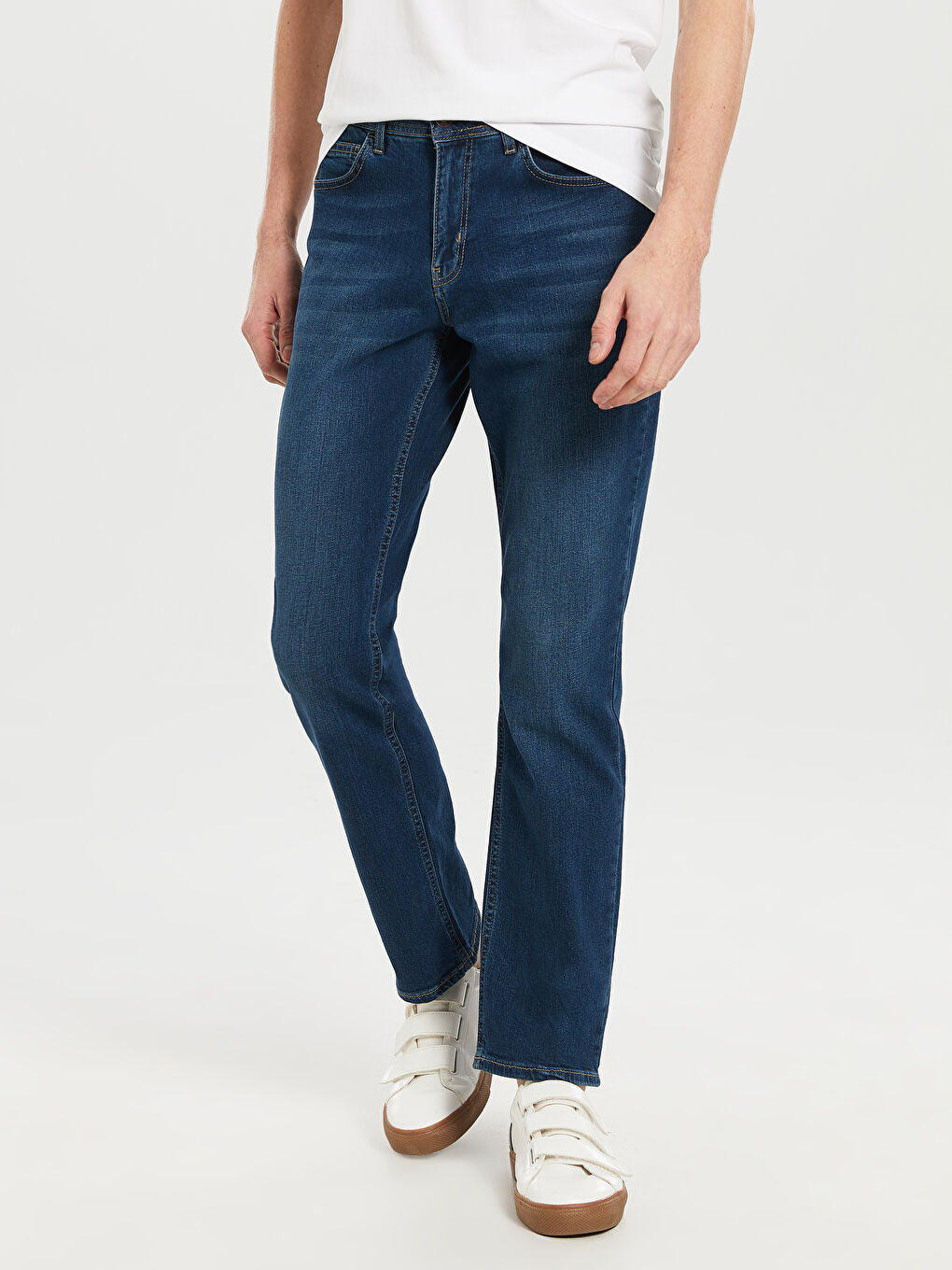 İndigo 790 Rahat Kalıp Erkek Jean Pantolon-3