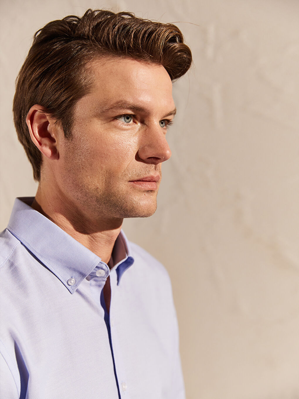 Mavi Slim Fit Uzun Kollu Oxford Erkek Gömlek-2