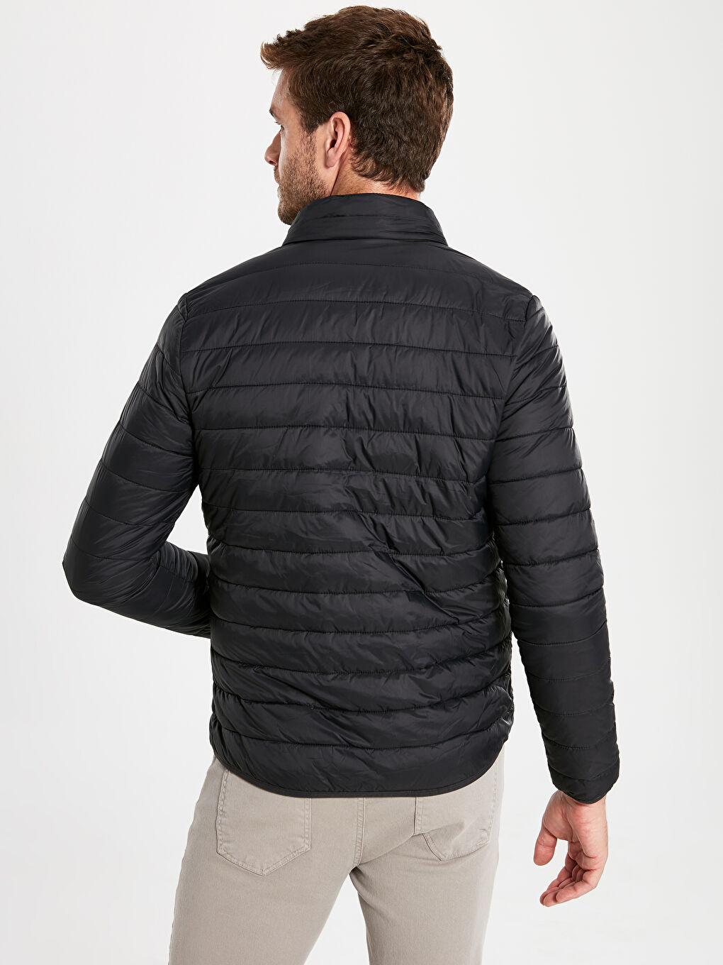 Man BLACK Puffer Coat-4
