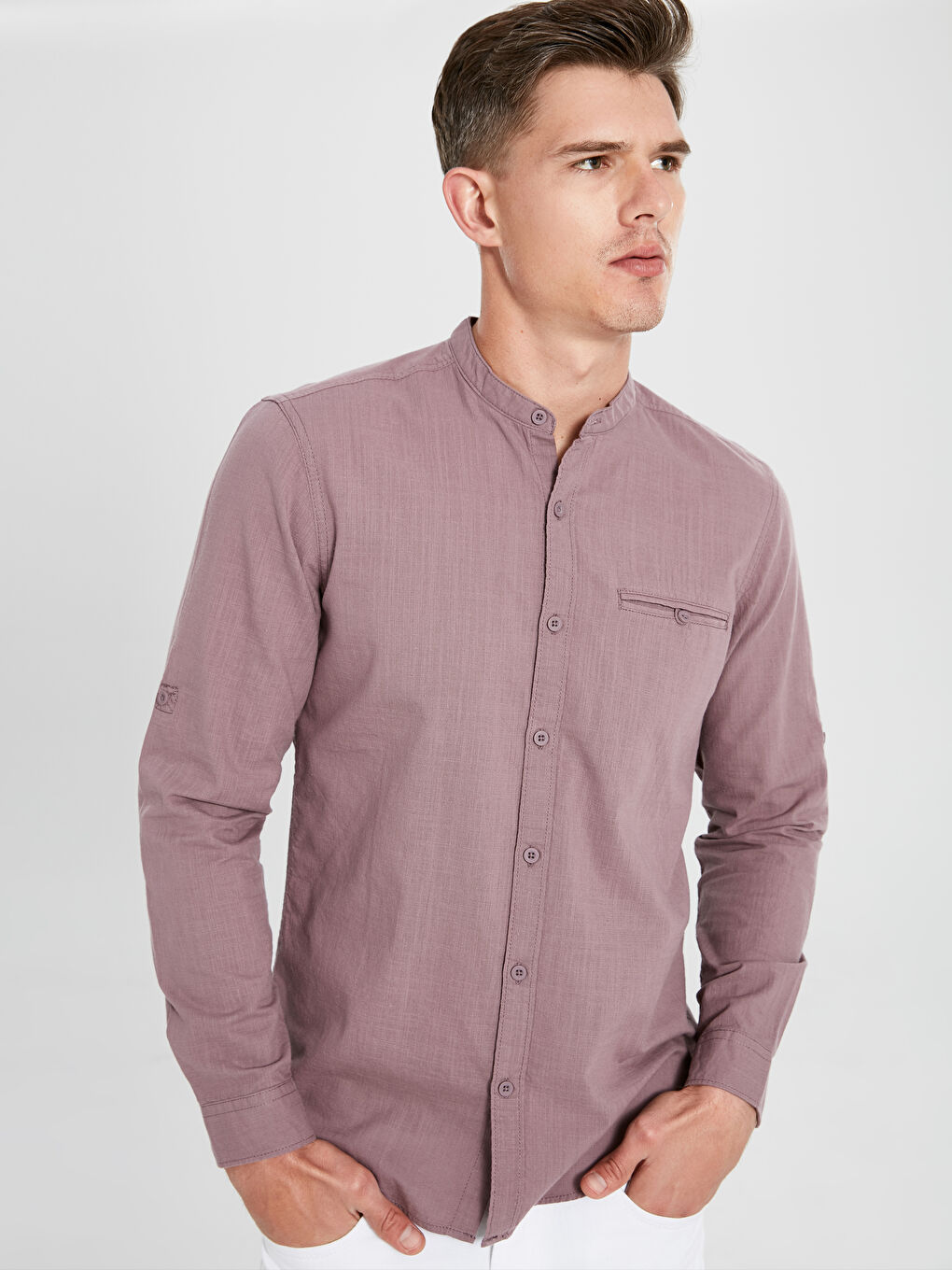 LILA Košulja Muškarac-1