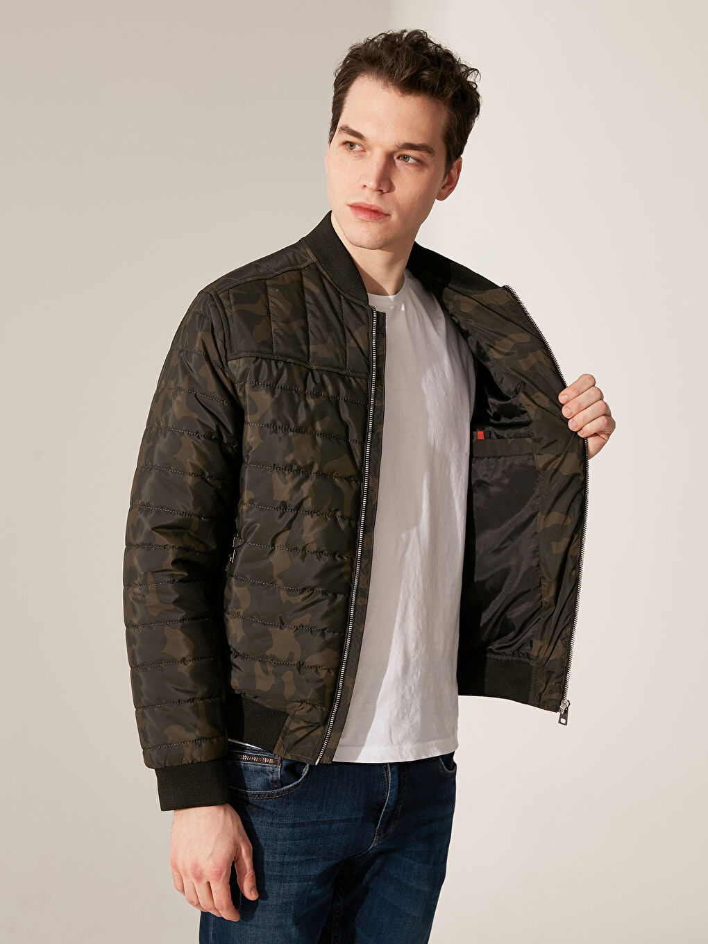 LCW Casual Muška jakna sa uspravnom kragnom od perja -0S1166Z8-LS6
