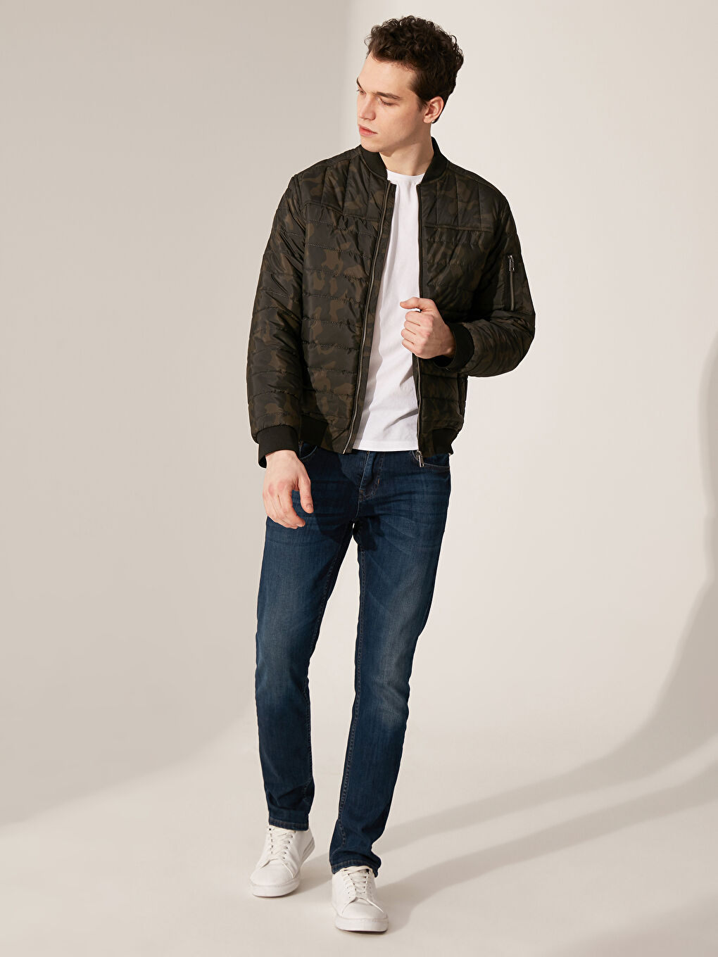 LCW Casual Muška jakna sa uspravnom kragnom od perja -0S1166Z8-LS6