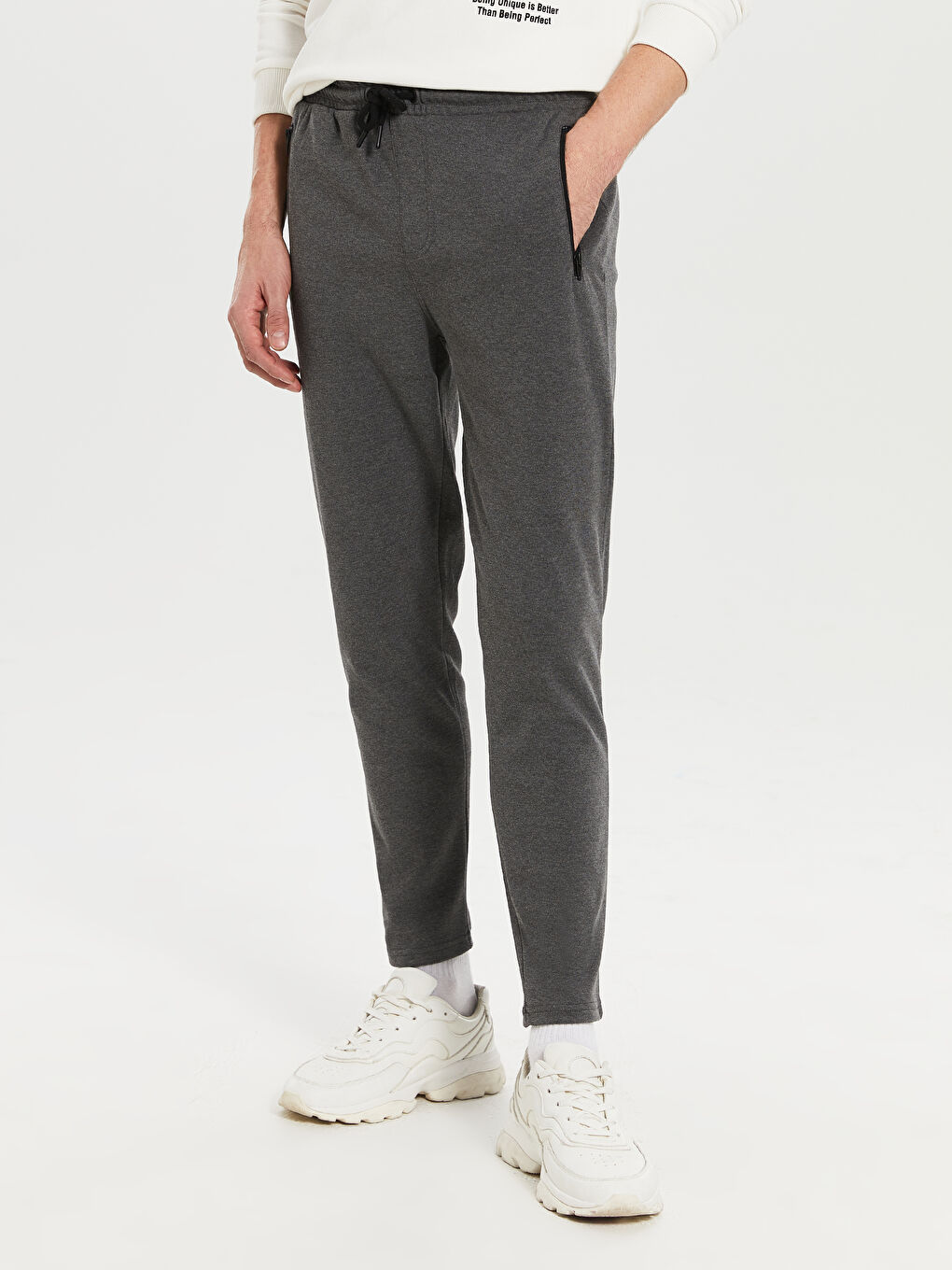 Antrasit Antrasıt Eşofman Altı-2