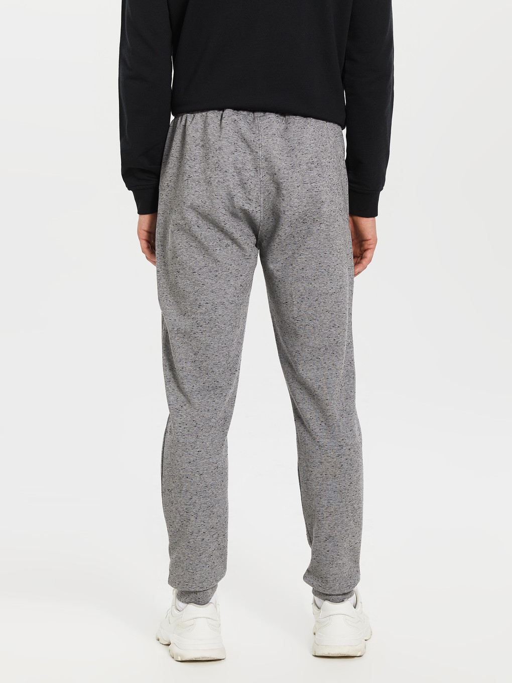 Gri Slim Fit Erkek Jogger Eşofman Altı-4