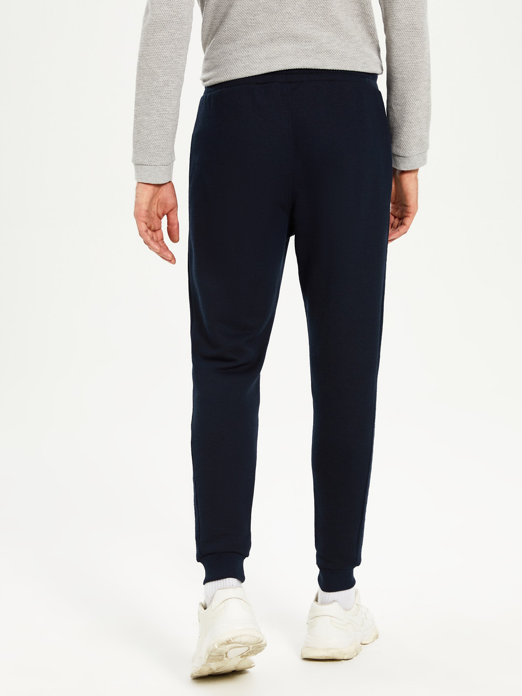 Lacivert Slim Fit Erkek Jogger Eşofman Altı-3