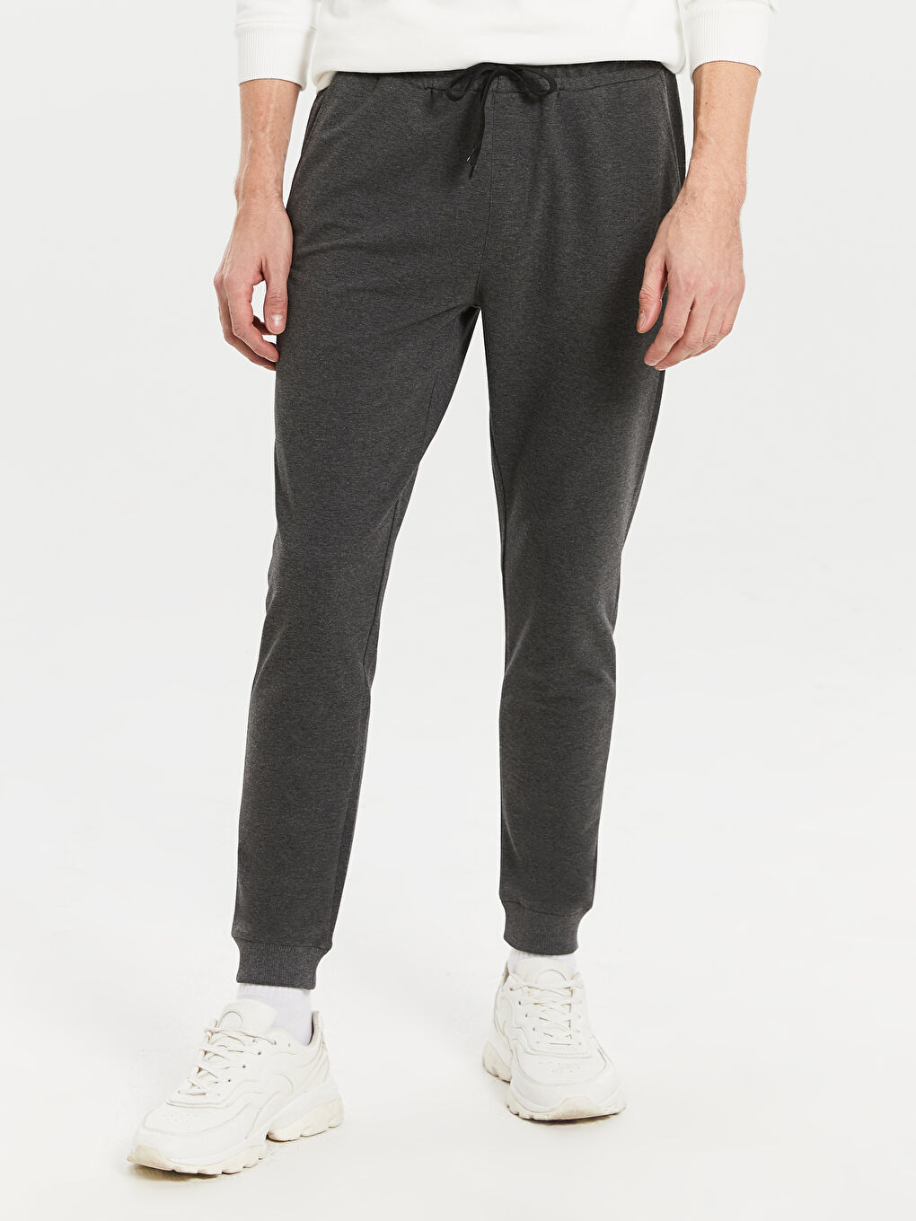 Antrasit Slim Fit Erkek Jogger Eşofman Altı-2