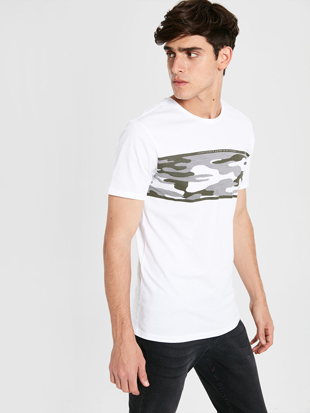 Muška Majica Kratkih Rukava od Češljanog Pamuka