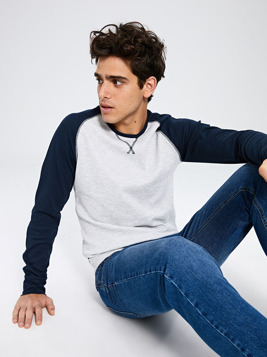 Lacivert Sweatshirt-2