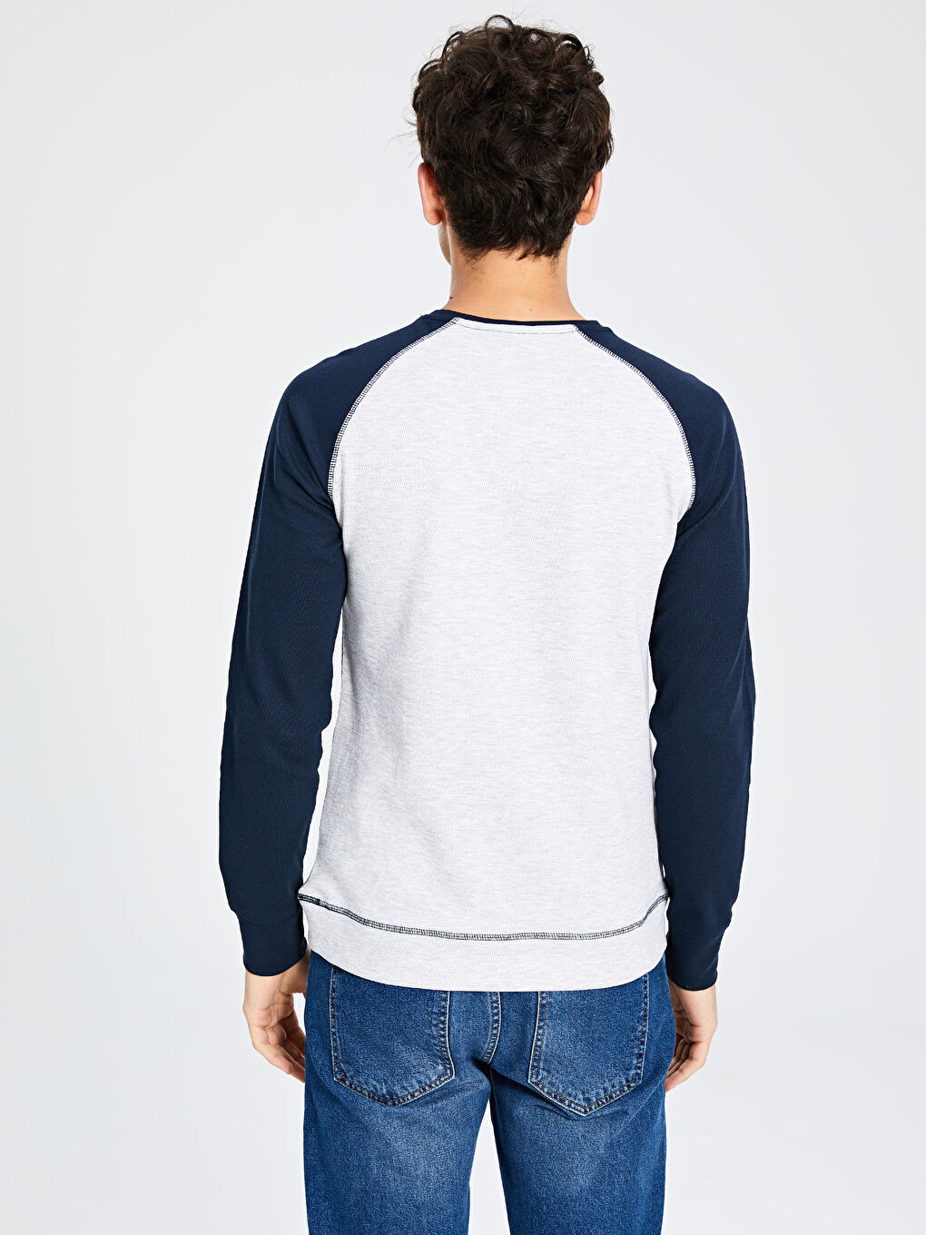 Lacivert Sweatshirt-3