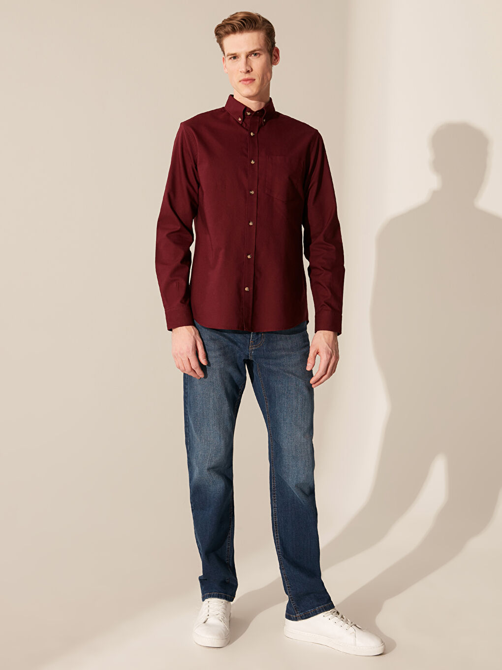 Man BORDEAUX Shirt-3