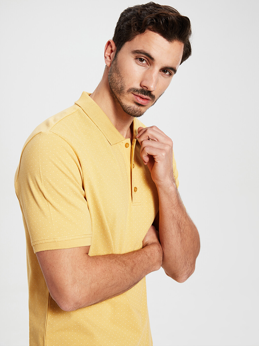 T-shirt Jaune Homme-1