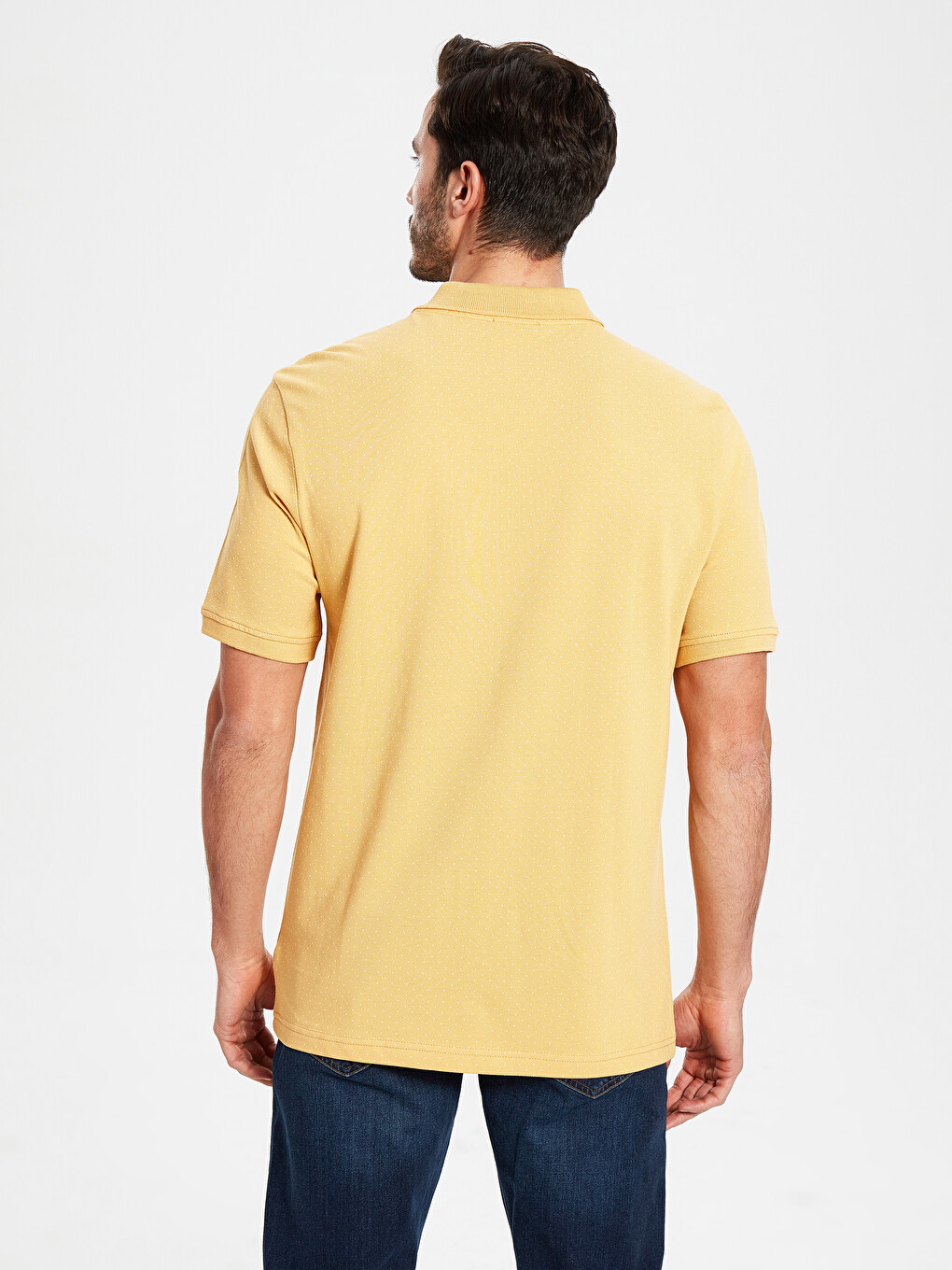 T-shirt Jaune Homme-2