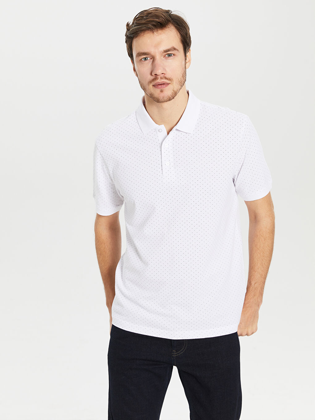 Футболка Поло з коротким рукавом з піке для чоловіків