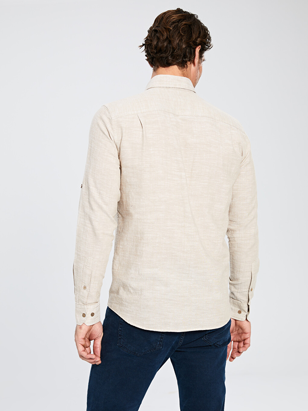 Regular Fit Long Sleeve Shirt-2