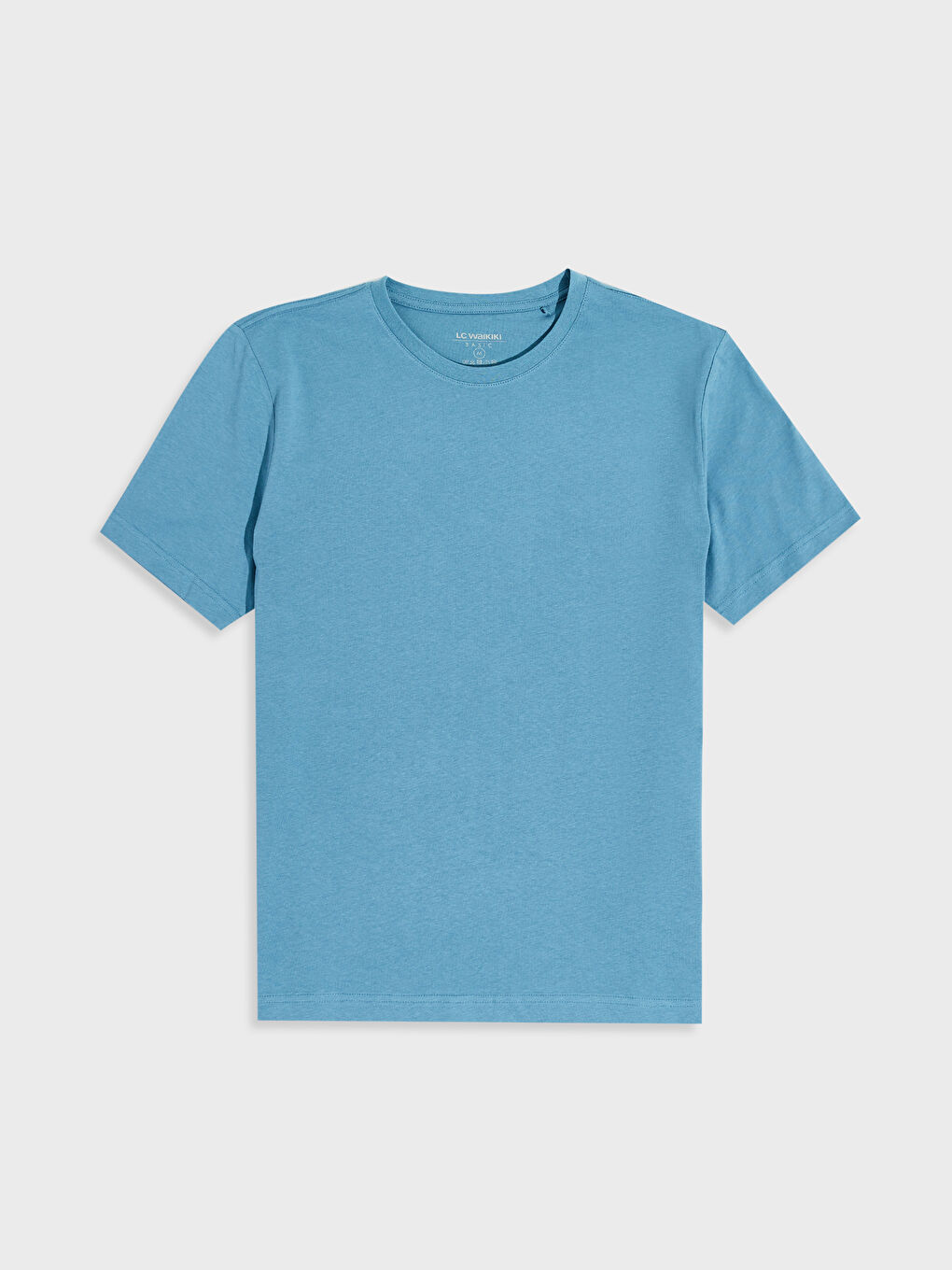 Mavi Bisiklet Yaka Basic Penye Tişört