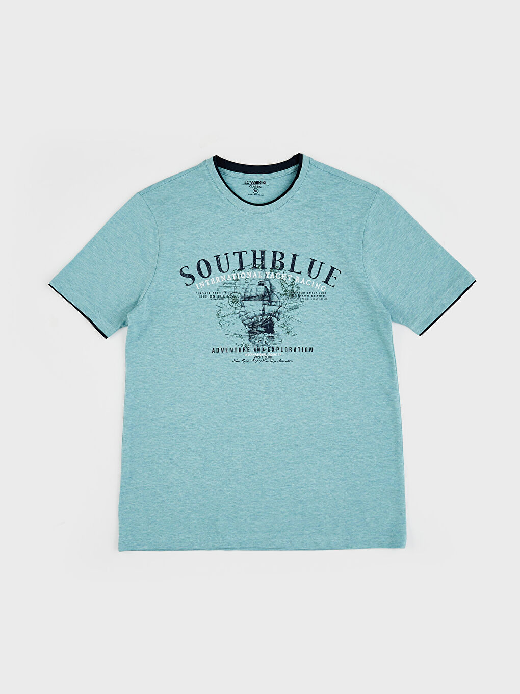 Short Sleeve Combed Cotton Men's T-Shirt-1