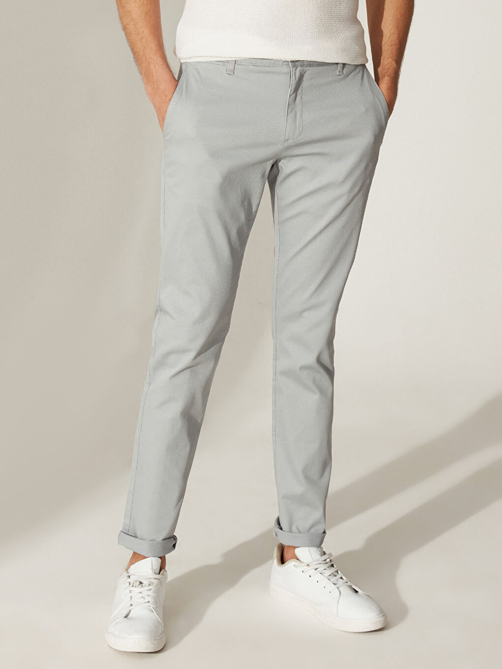 بنطلون تشينو بقصة رفيعة-2