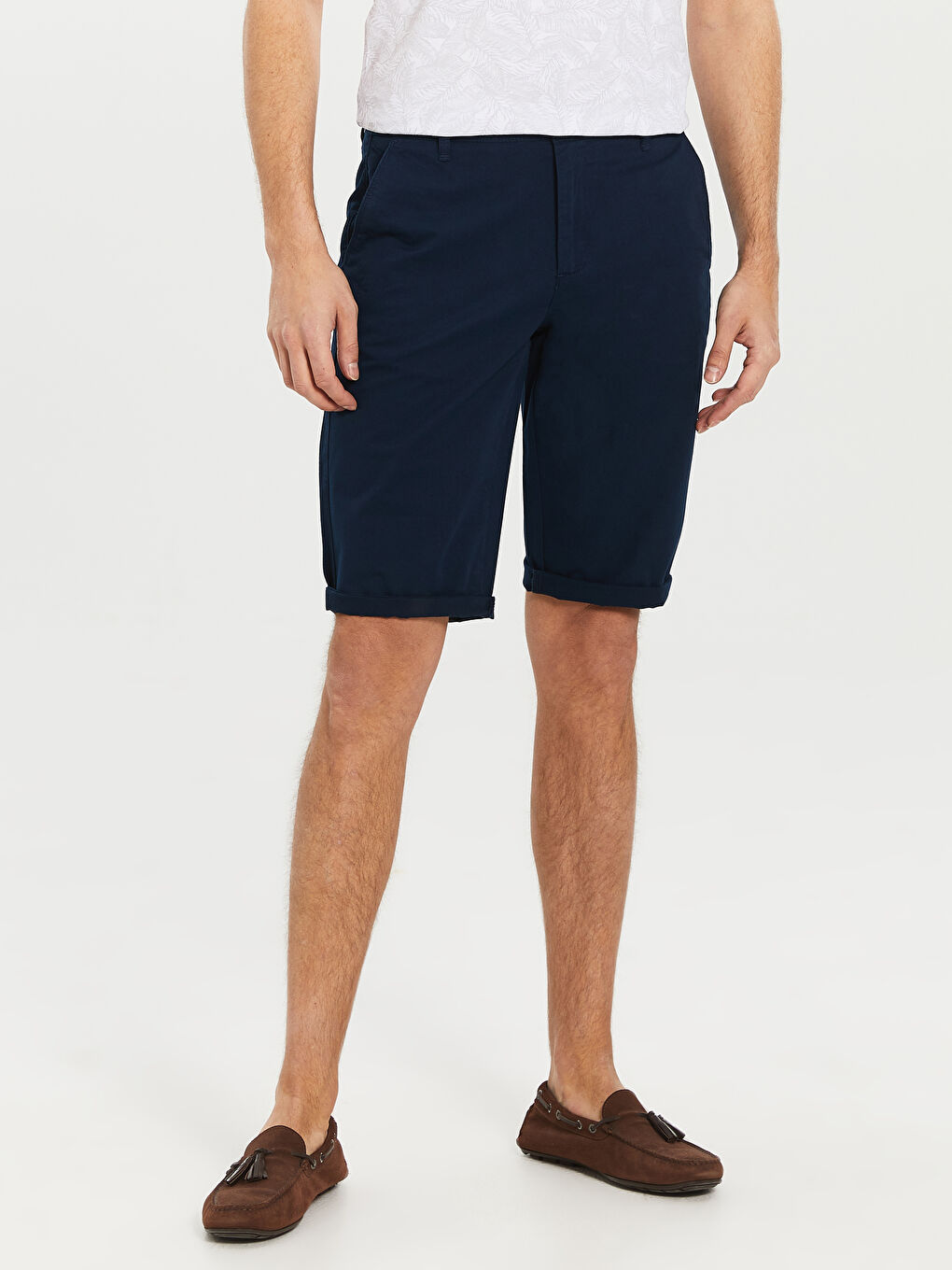 Regular Fit Bermuda Shorts-2