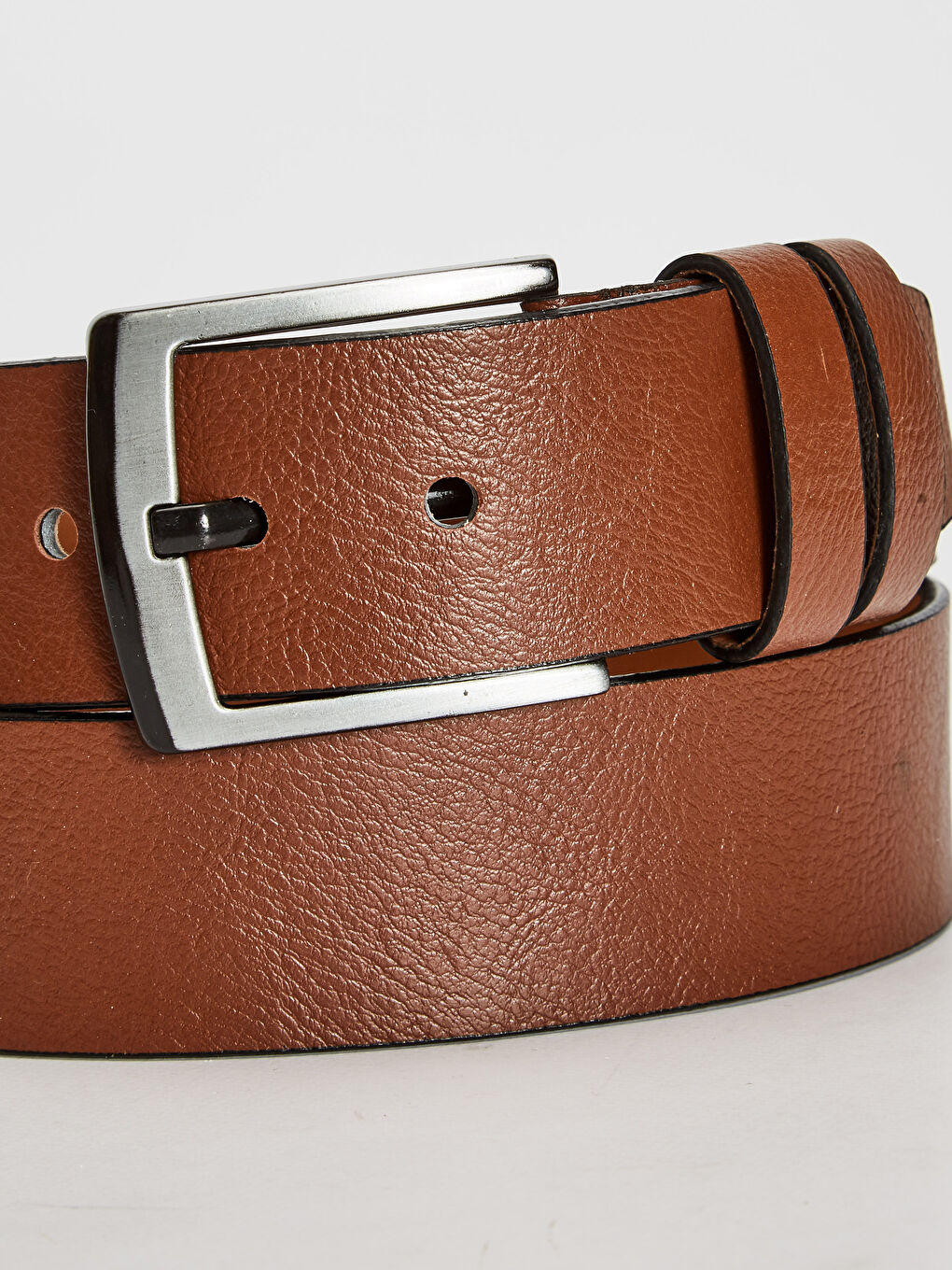 Kahverengi Deri Görünümlü Kemer-1