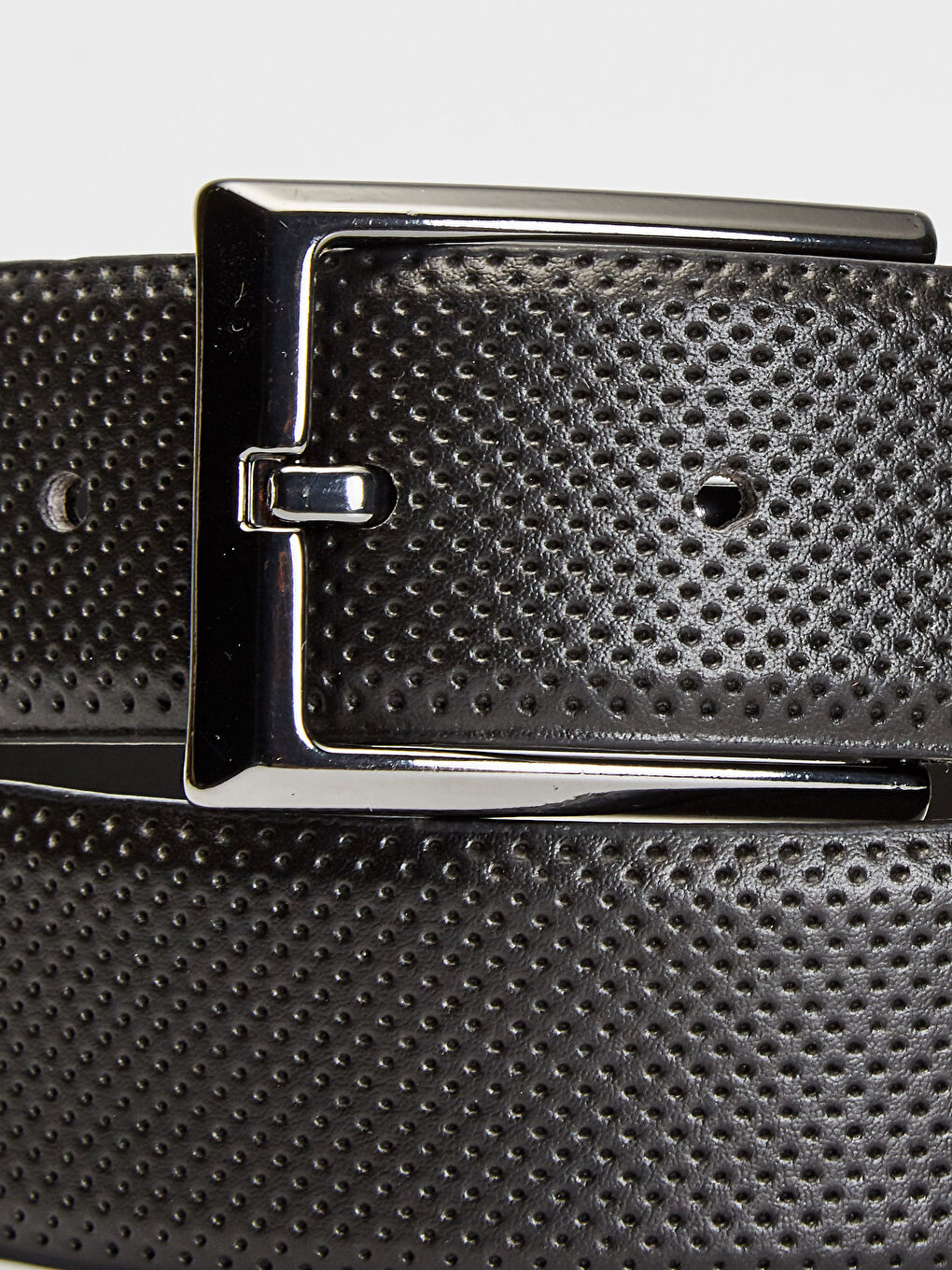 Siyah Deri Görünümlü Kemer-1