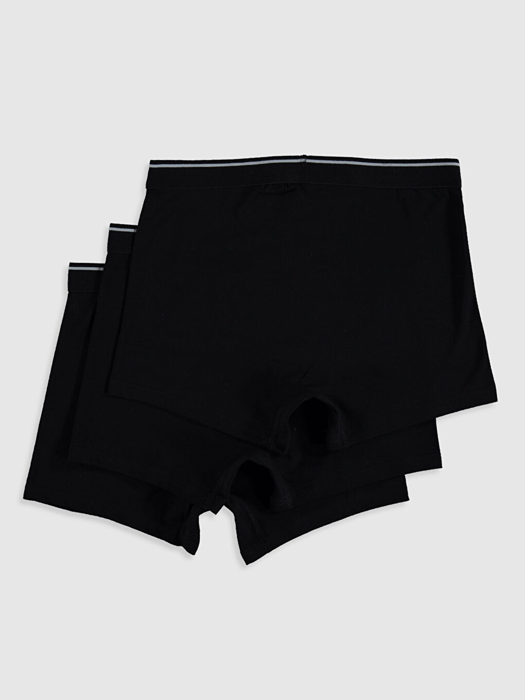 Siyah Standart Kalıp Erkek Boxer-1