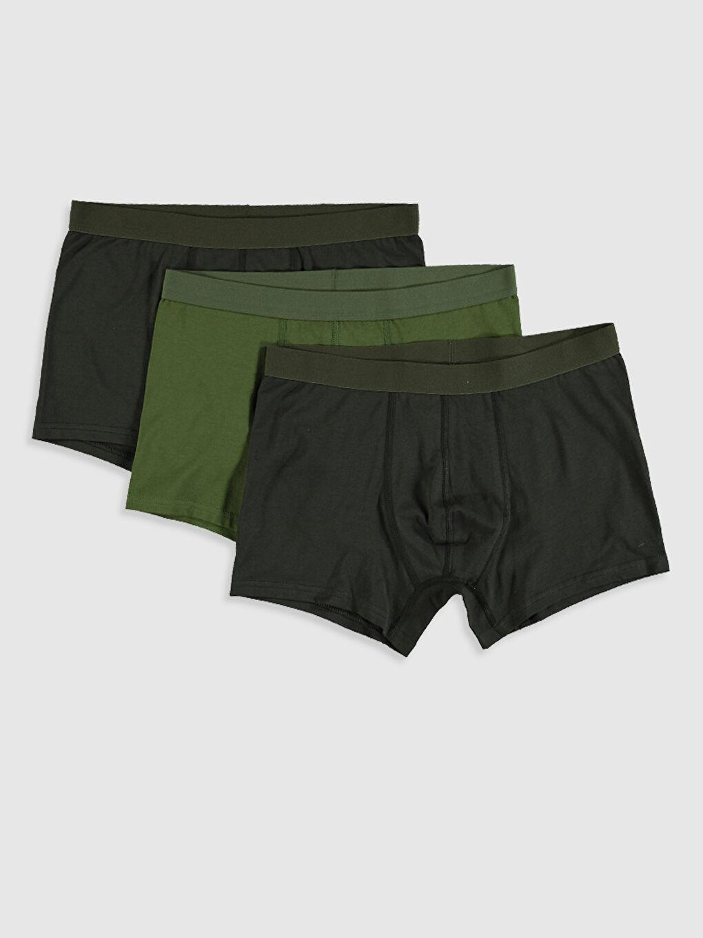 Haki Standart Kalıp Erkek Boxer