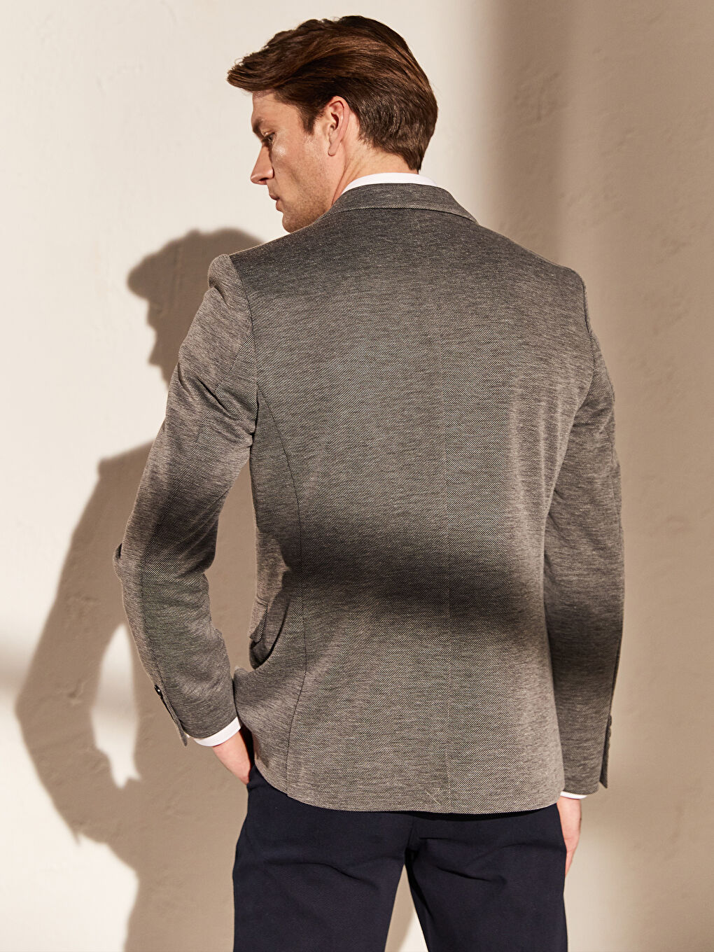 Veste Blazer Slim Fit pour Hommes-3