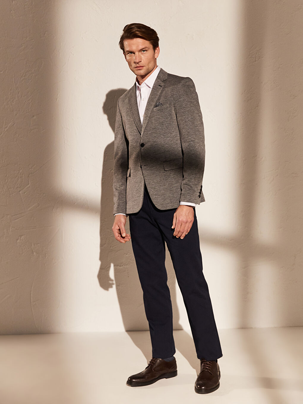 Veste Blazer Slim Fit pour Hommes-4