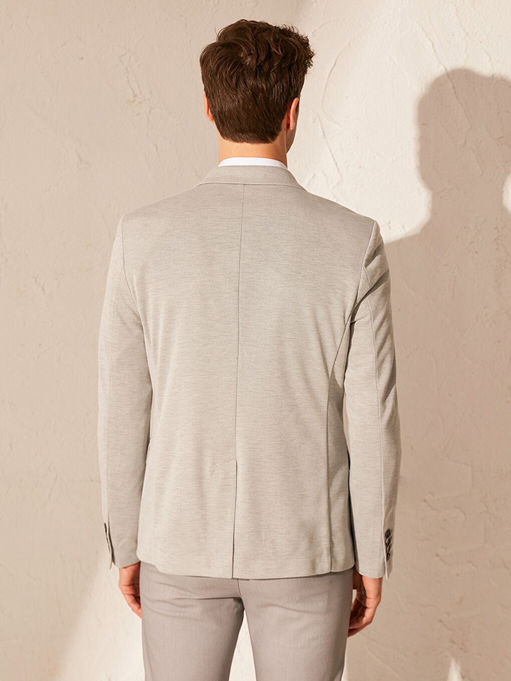 Slim Fit Men's Blazer Jacket-4