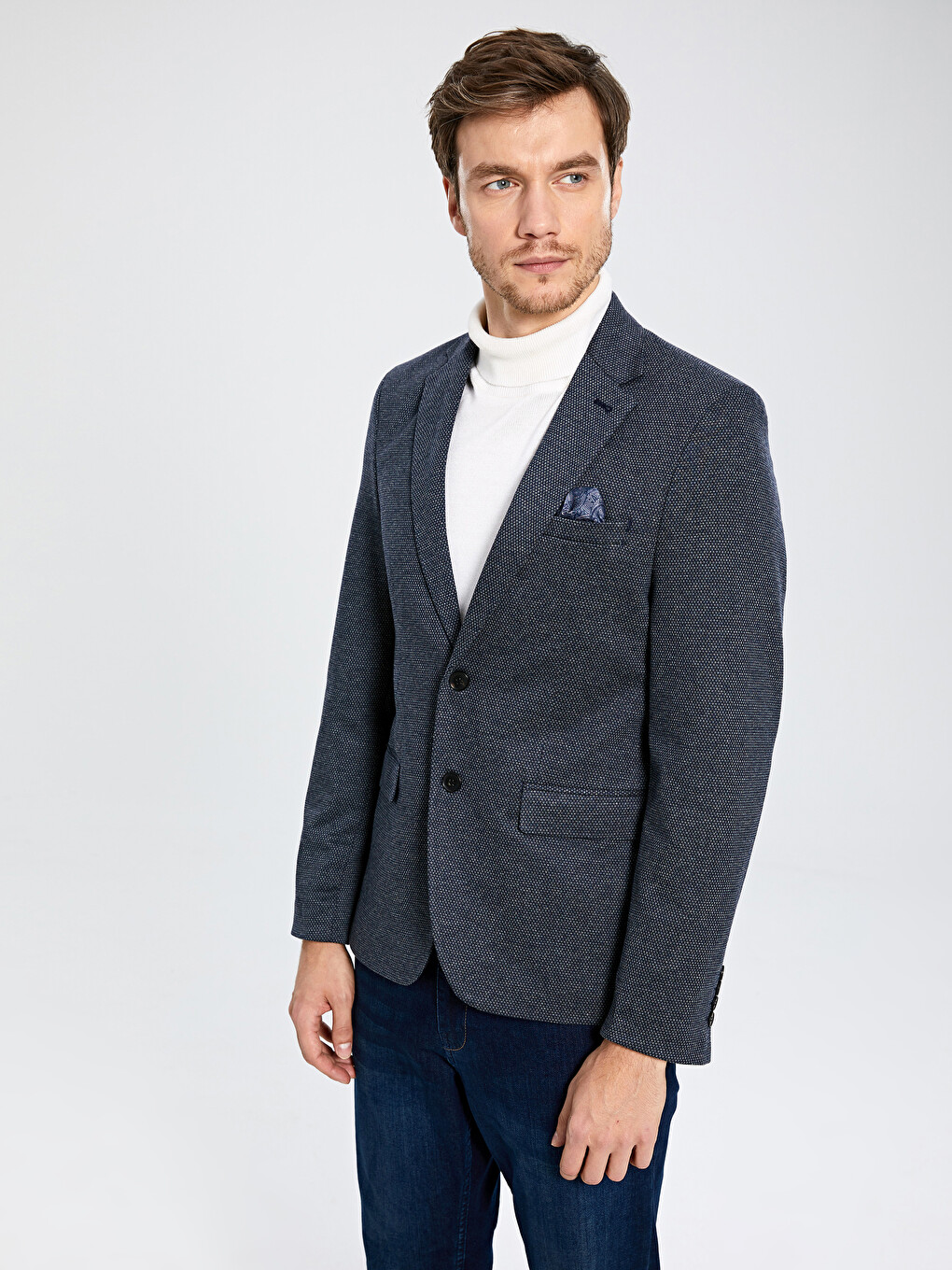Sacou blazer Bleumarin Bărbat
