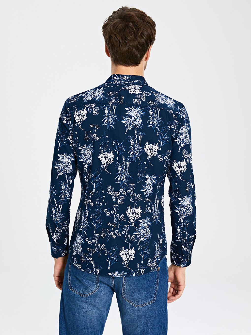 Man INDIGO Shirt-3