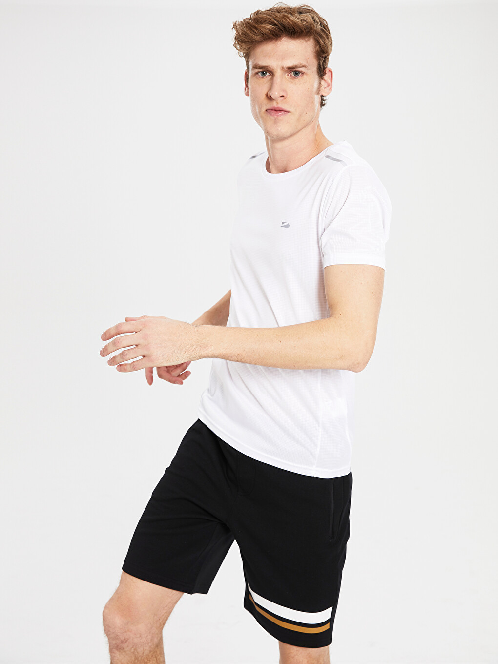 Crew Neck Active Sport T-shirt-1