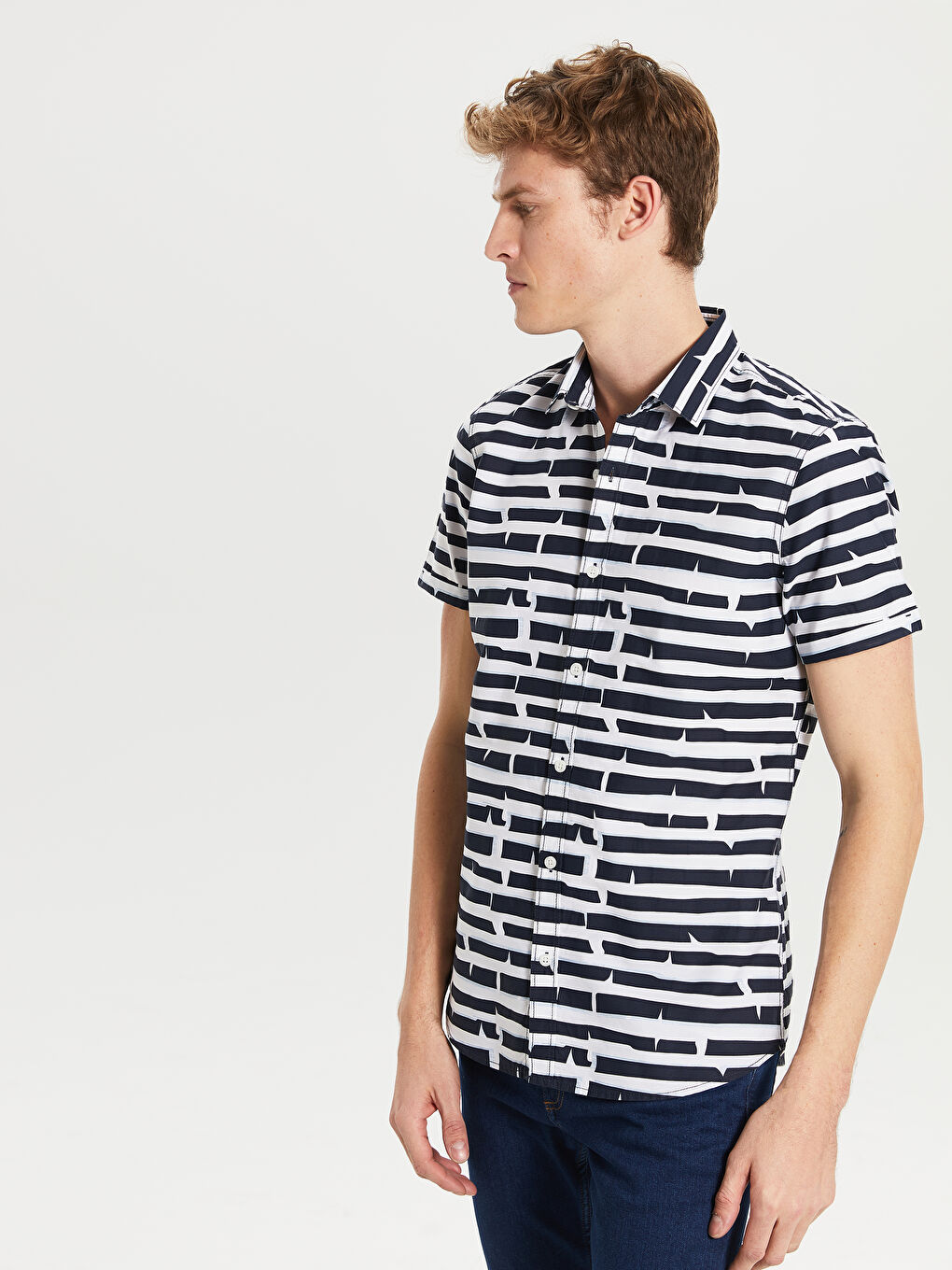 Man NAVY Shirt -0S2640Z8-LGS