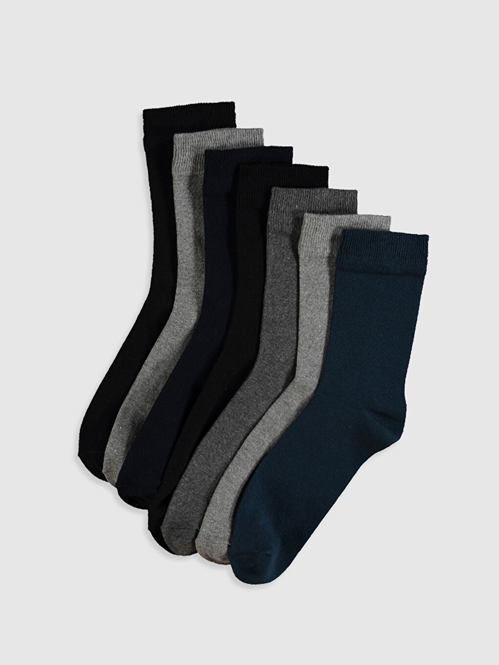 Antrasit Erkek Soket Çorap 7'li