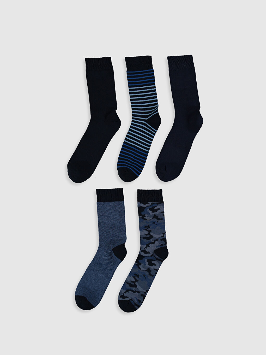 Karışık Erkek Soket Çorap-1