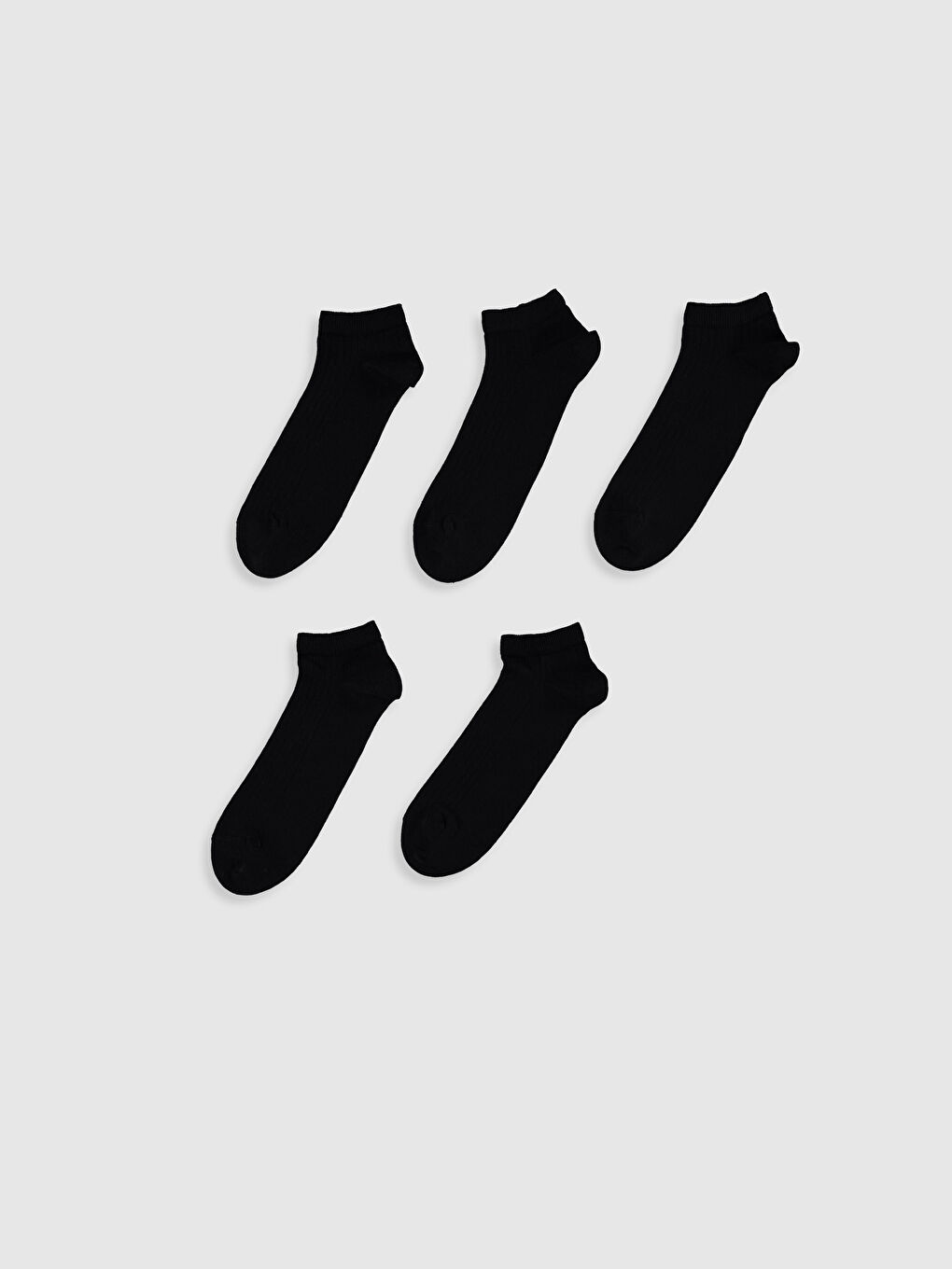 Yeni Siyah Patik Çorap-1