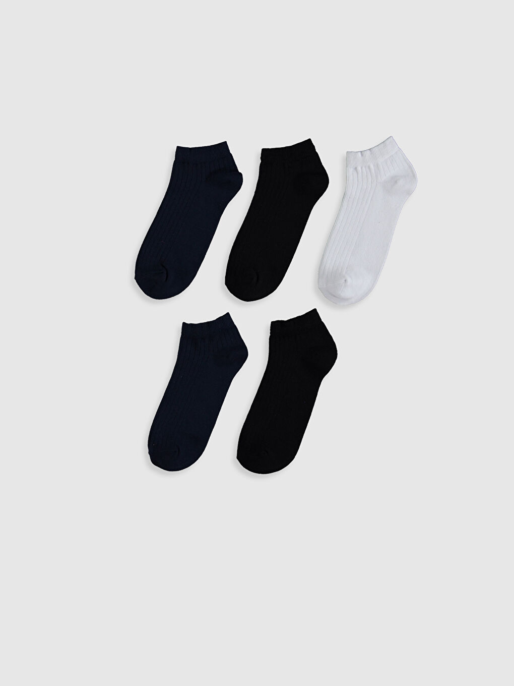 Karışık Erkek Patik Çorap 5'li-1