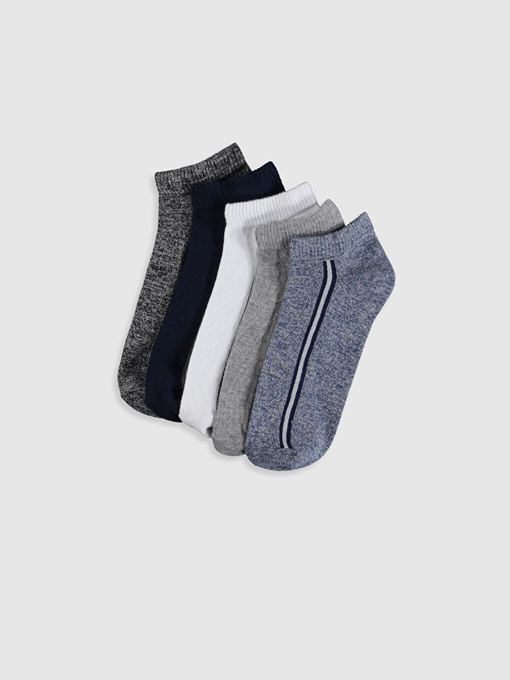 Karışık Erkek Patik Çorap 5'li