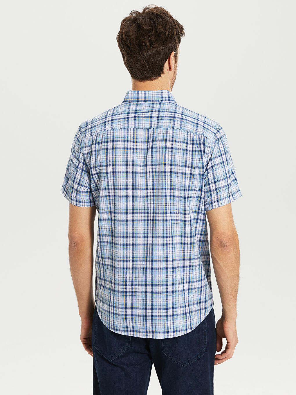 Chemise en Popeline pour Hommes-3