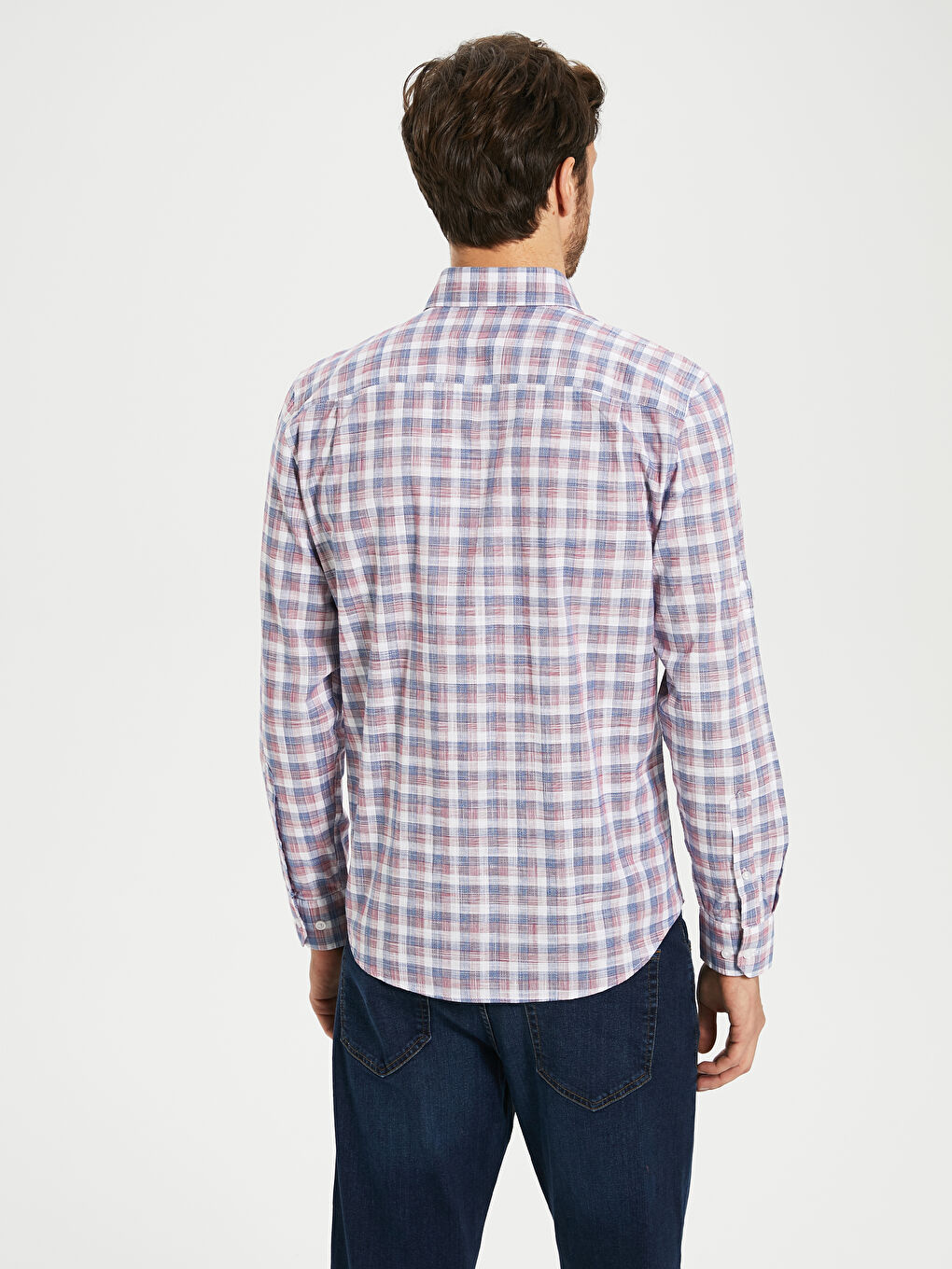 Chemise manches longues coupe régulière  -2